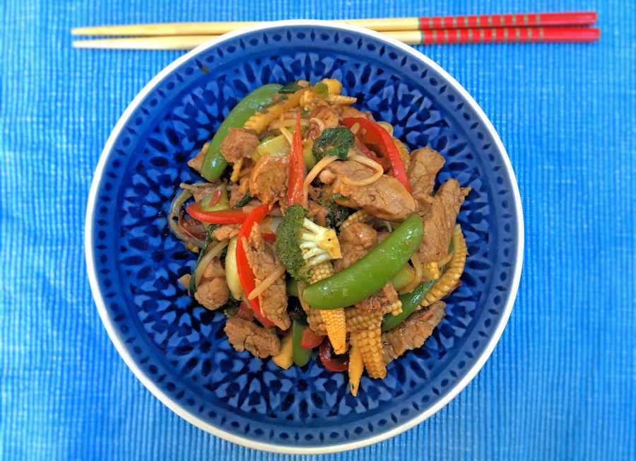 Sticky Pork Stir Fry | Recipe | Cuisine Fiend